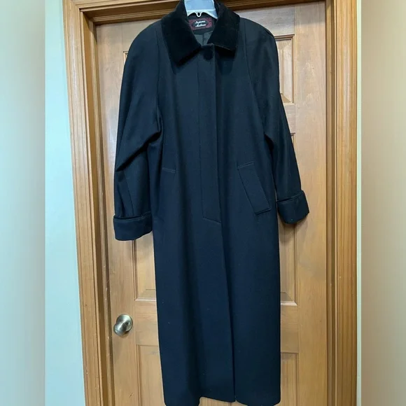 chinese dress ladies Women's Winter Wool Dress Coat Double Breasted Pea Coat Long Trench Coat